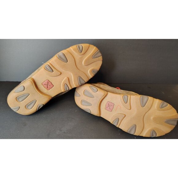 Twisted Boots Women's Chukka Boots, Driving Shoes, 7.5M Embroidered Flower Rose - Picture 6 of 8